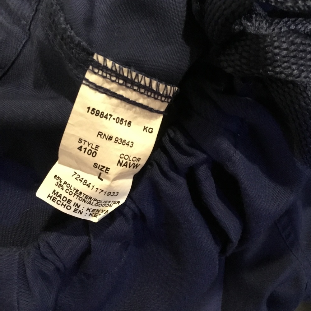 Scrub pants Cherokee drawstring waist. Unisex size large